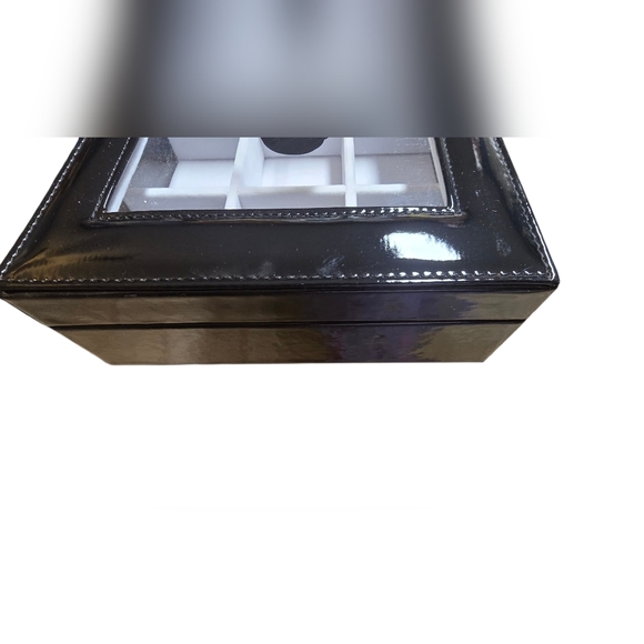 Nora Fleming Black Glossy Mini Charns M4 Display Storage Case - Picture 7 of 11